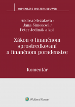 Zákon o finančnom sprostredkovaní a finančnom poradenstve - komentár