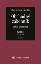 Obchodný zákonník. Veľký komentár, I. a II. zväzok, druhé vydanie.